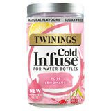 Twinings Cold In'fuse Rose Lemonade 12 Infusers Squash & Cordial M&S Default Title  