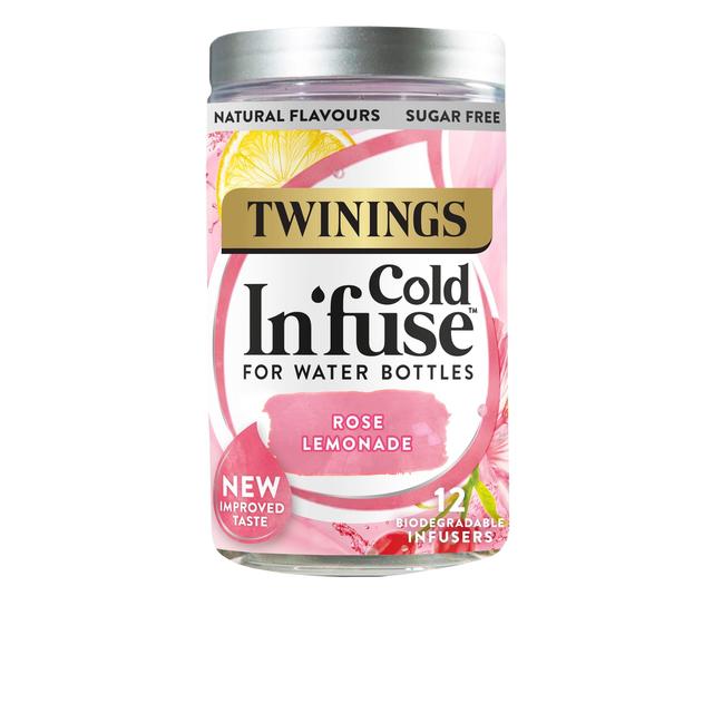 Twinings Cold In'fuse Rose Lemonade 12 Infusers