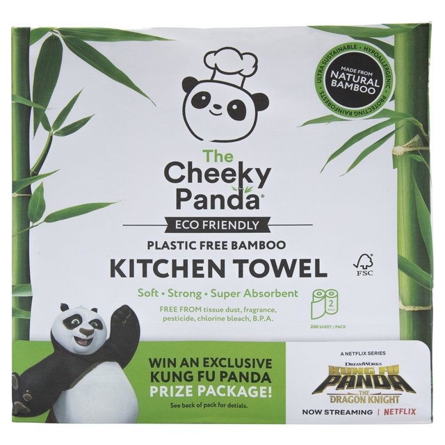 The Cheeky Panda Natural Bamboo Kitchen Rolls