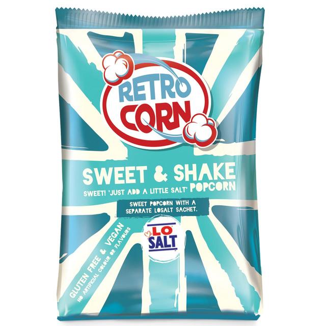 Retrocorn Sweet & Shake Popcorn Sharing Bag Free from M&S Default Title  