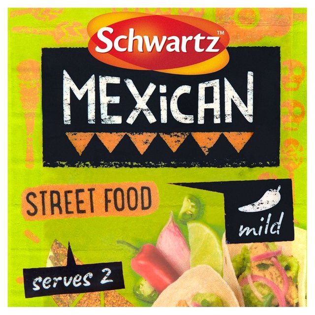 Schwartz Mexican Street Food Seasoning Cooking Ingredients & Oils M&S   