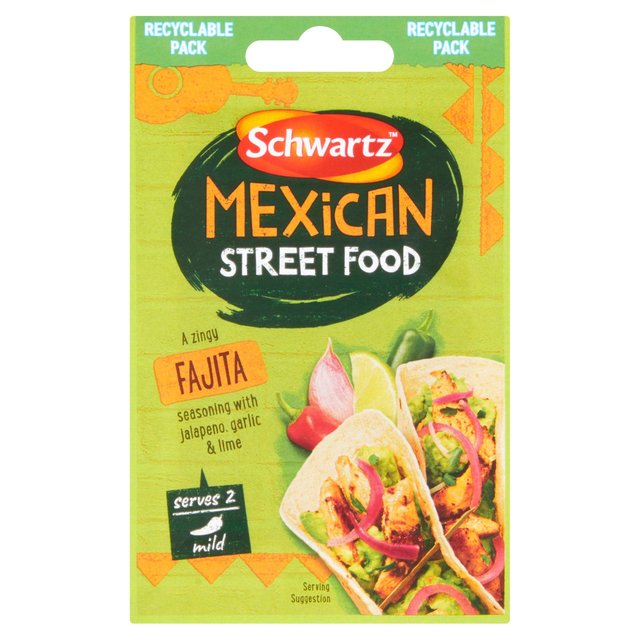 Schwartz Mexican Street Food Seasoning Cooking Ingredients & Oils M&S   