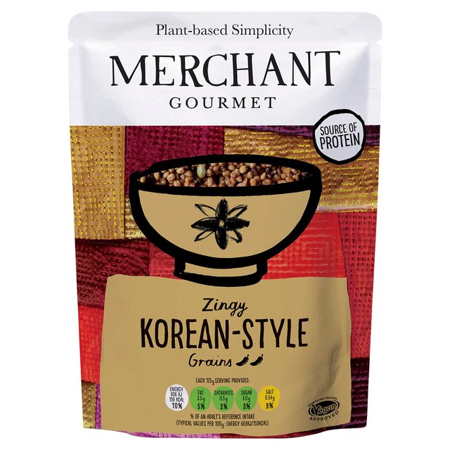 Merchant Gourmet Korean-Style Grains Food Cupboard M&S   