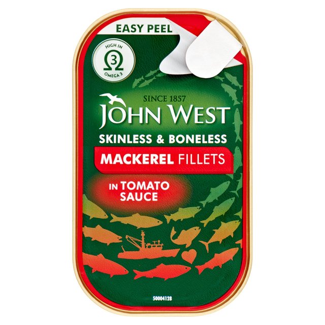 John West Mackerel Fillets in Tomato Sauce