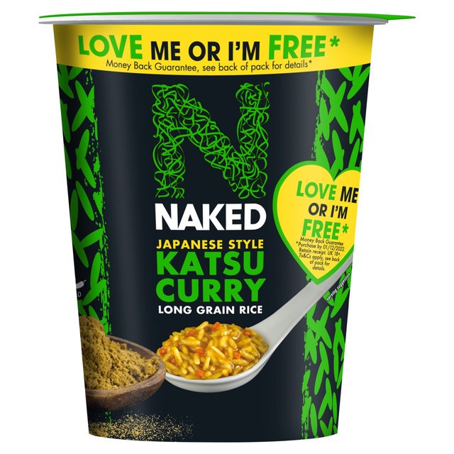 Naked Rice Japanese Chicken Katsu Curry