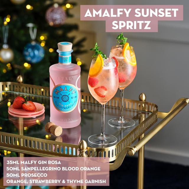 Malfy Rosa Pink Grapefruit Flavoured Gin