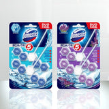 Domestos Power 5 Toilet Rim Block Lavender Bathroom M&S   