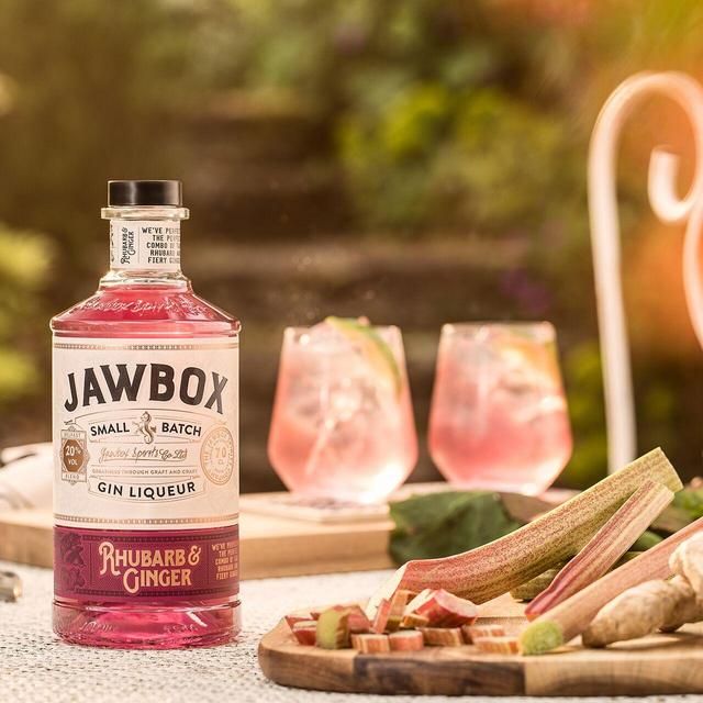 Jawbox Rhubarb & Ginger Gin Liqueur WORLD FOODS M&S   