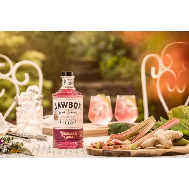 Jawbox Rhubarb & Ginger Gin Liqueur WORLD FOODS M&S   