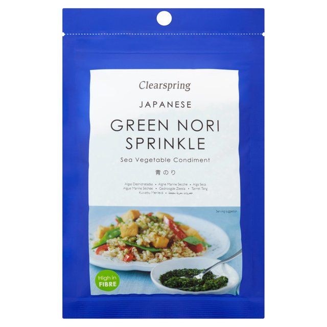 Clearspring Japanese Green Nori Seaweed Sprinkle Cooking Ingredients & Oils M&S Default Title  