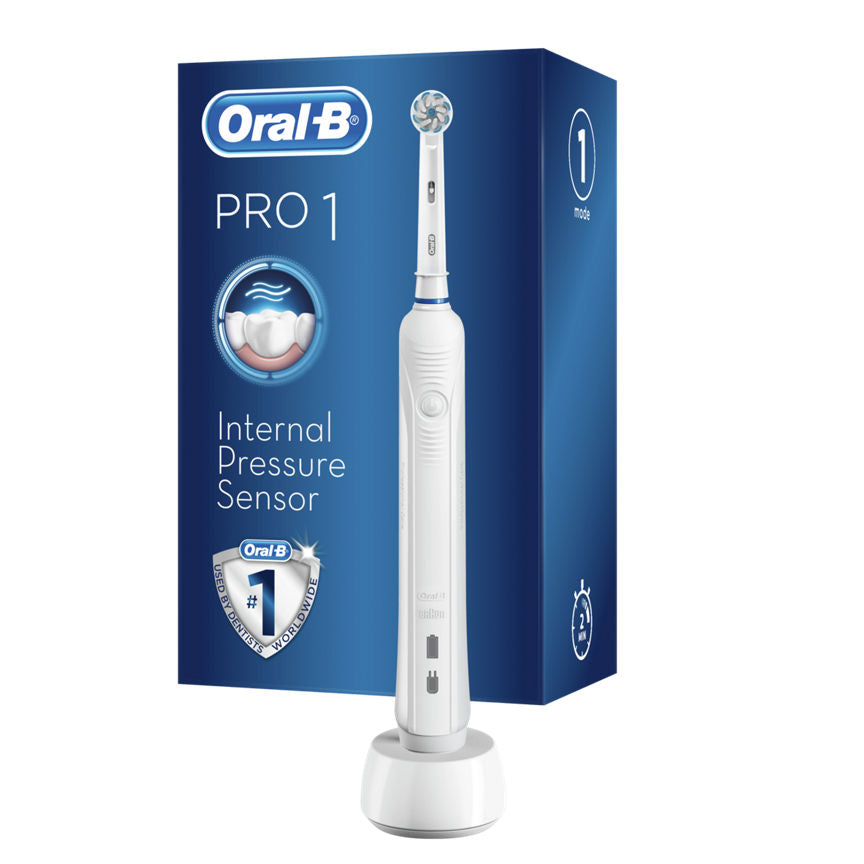 Oral-B Pro 600 Sensi-Clean Electric Toothbrush Powered By Braun