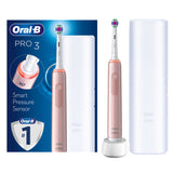 Oral B Pro 3 - 3500 - Pink Electric Toothbrush Designed By Braun GOODS ASDA   