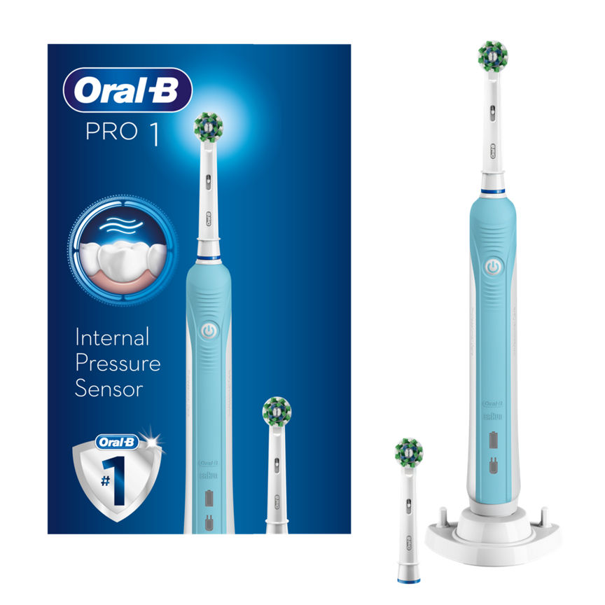 Oral-B Pro 1 (670) Cross Action Rechargeable Electric Toothbrush