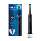 Oral B Pro 3 - 3000 - Black Electric CrossAction Ultrathin Toothbrush Designed By Braun Dental ASDA   