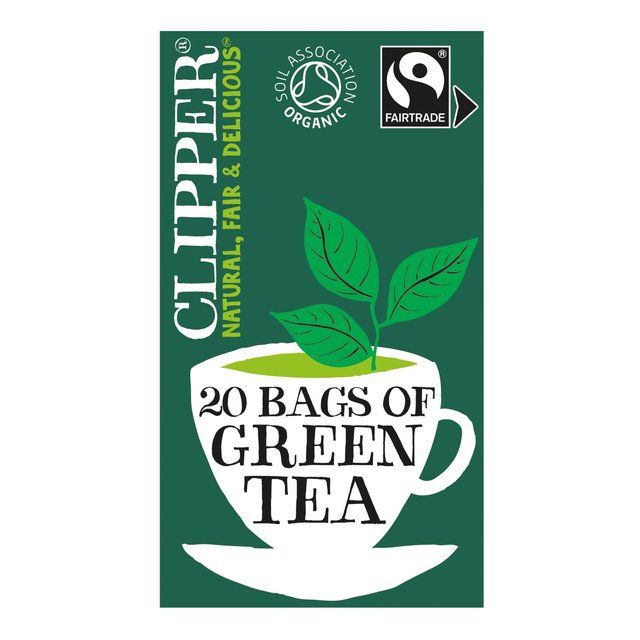 Clipper Organic Fairtrade Green Tea Bags Food Cupboard M&S Default Title  