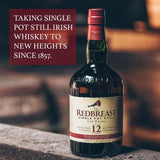 Redbreast 12 Year Old Single Pot Still Blended Irish Whiskey WORLD FOODS M&S   