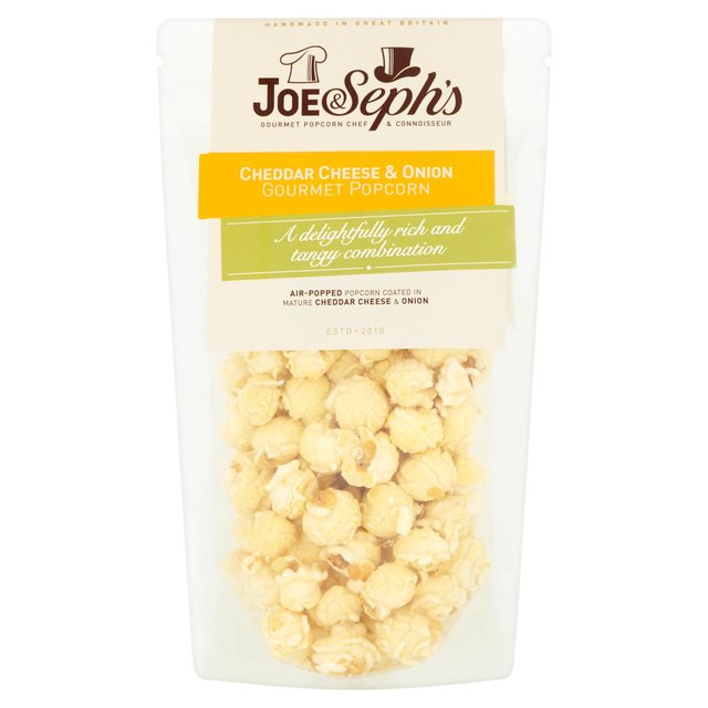 Joe & Seph's Popcorn Cheddar Cheese & Onion Free from M&S Default Title  