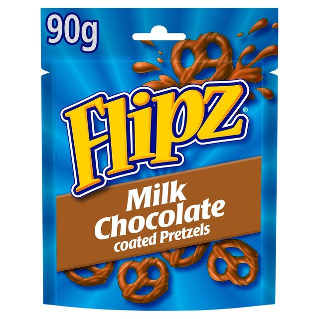 Flipz Milk Chocolate Covered Pretzels Pouch