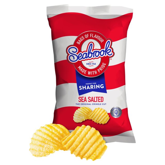 Seabrook Crinkle Sea Salt Sharing Bag