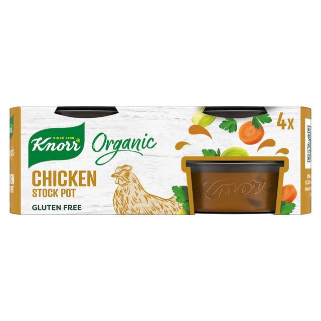 Knorr 4 Organic Chicken Stock Pot