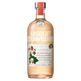 Absolut Strawberry Flavoured Juice Edition Swedish Vodka Liqueurs and Spirits M&S Default Title  