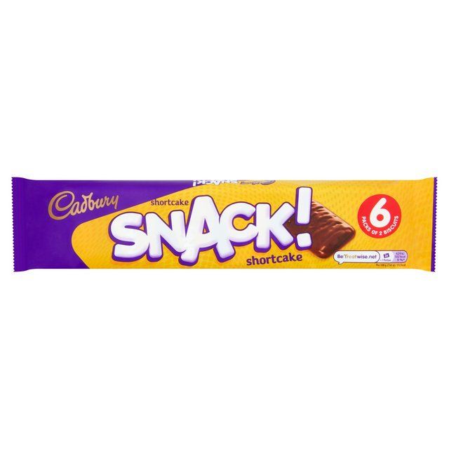 Cadbury Snack Shortcake Chocolate Biscuit FOOD CUPBOARD M&S Default Title  