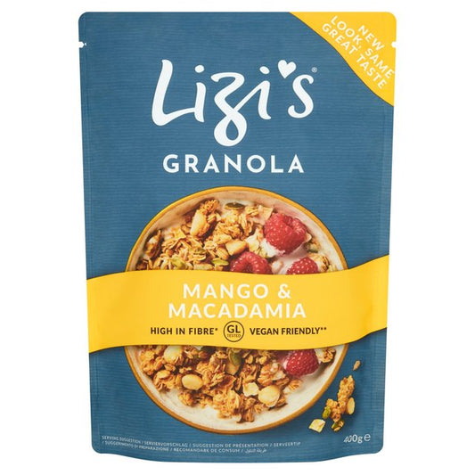 Lizi's Mango Macadamia Granola WORLD FOODS M&S   
