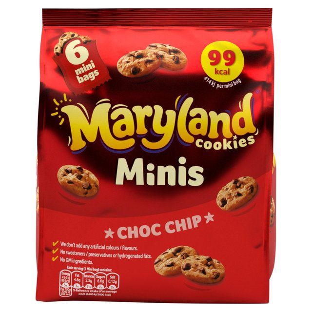 Maryland Mini Cookies Chocolate Chip Food Cupboard M&S Default Title  