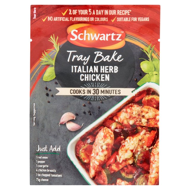 Schwartz Tray Bake Italian Herb Chicken