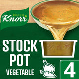 Knorr 4 Vegetable Stock Pot Cooking Ingredients & Oils M&S   