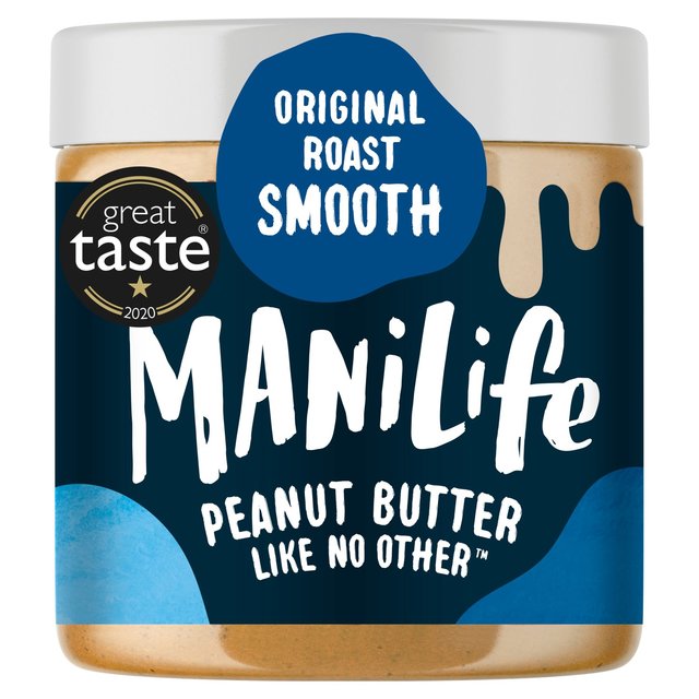 ManiLife Original Roast Smooth Peanut Butter Jams, Honey & Spreads M&S Default Title  