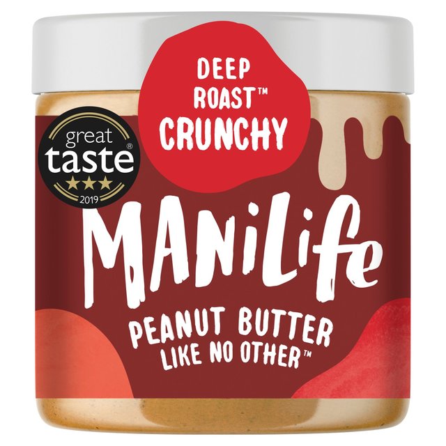 ManiLife Deep Roast Crunchy Peanut Butter Jams, Honey & Spreads M&S Default Title  