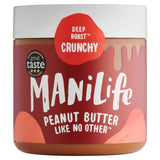 ManiLife Deep Roast Crunchy Peanut Butter Jams, Honey & Spreads M&S   