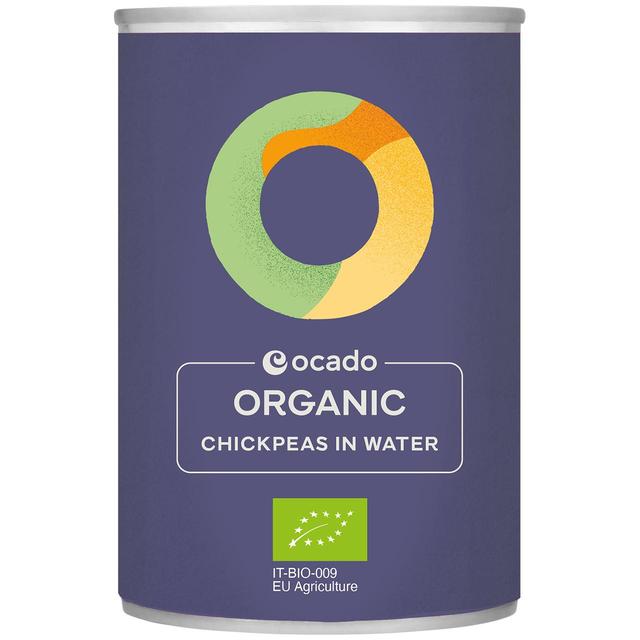 Ocado Organic Chickpeas in Water