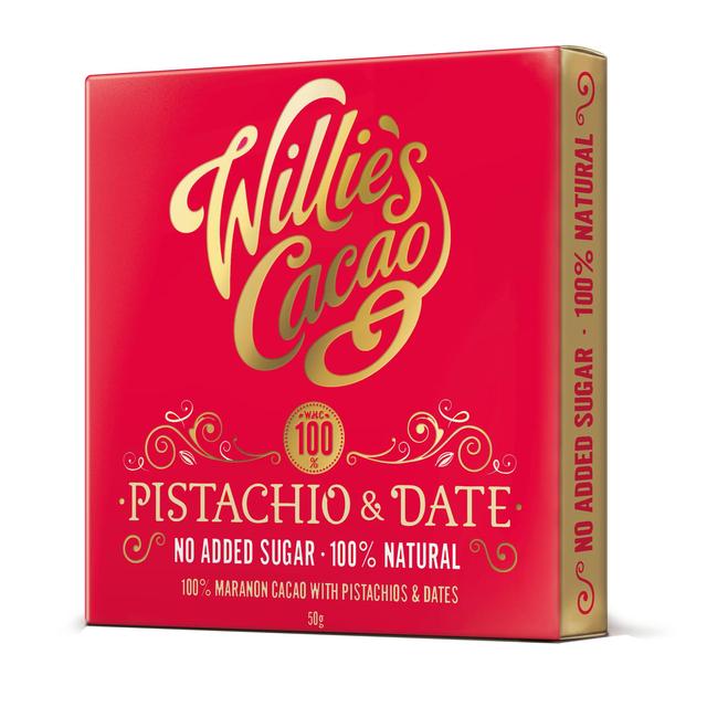 Willie's Cacao Pistachio & Date 100% Sweets M&S Default Title  