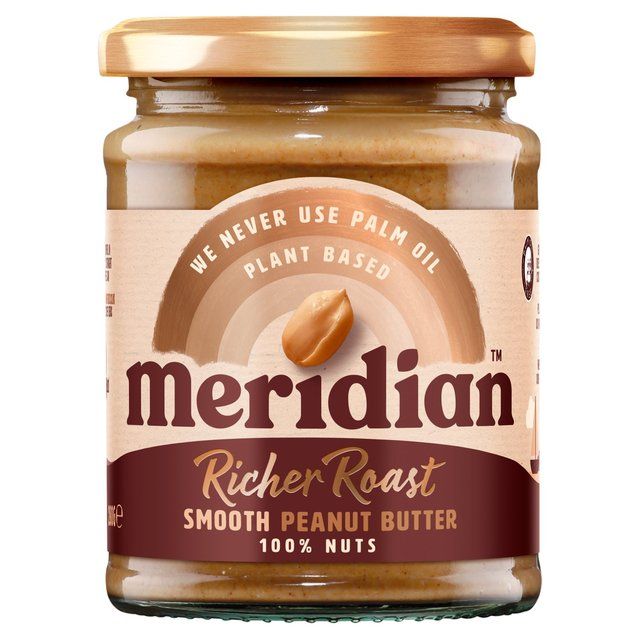 Meridian Rich Roast Smooth Peanut Butter Food Cupboard M&S Default Title  