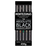 Montezuma's Absolute Black 100% Cocoa Dark Chocolate Library Sweets M&S   