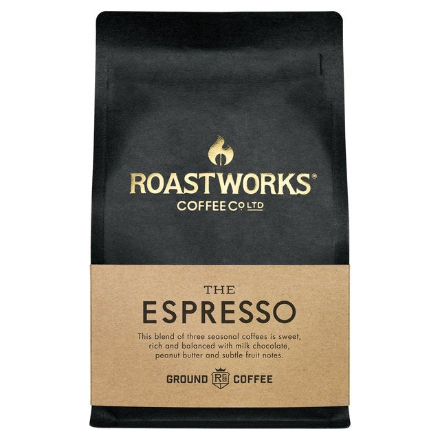 Roastworks Espresso Ground Coffee Food Cupboard M&S Default Title  