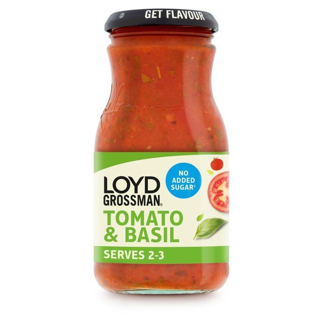 Loyd Grossman Tomato & Basil No Added Sugar Food Cupboard M&S Default Title  