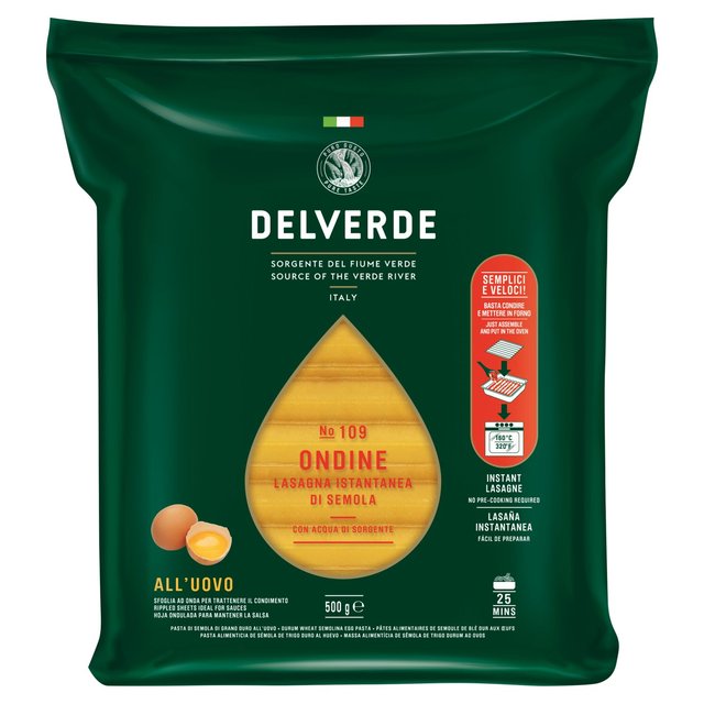 Delverde Lasagna Ondine Egg KOSHER M&S   