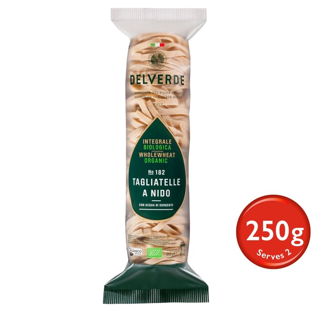 Delverde Whole Wheat Organic Tagliatelle Rice, Pasta & Noodles M&S   