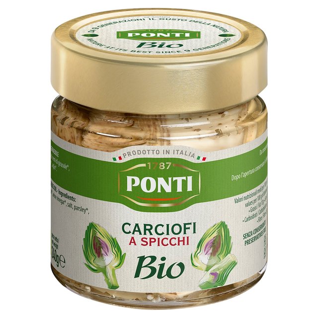 Ponti Organic Chopped Artichokes