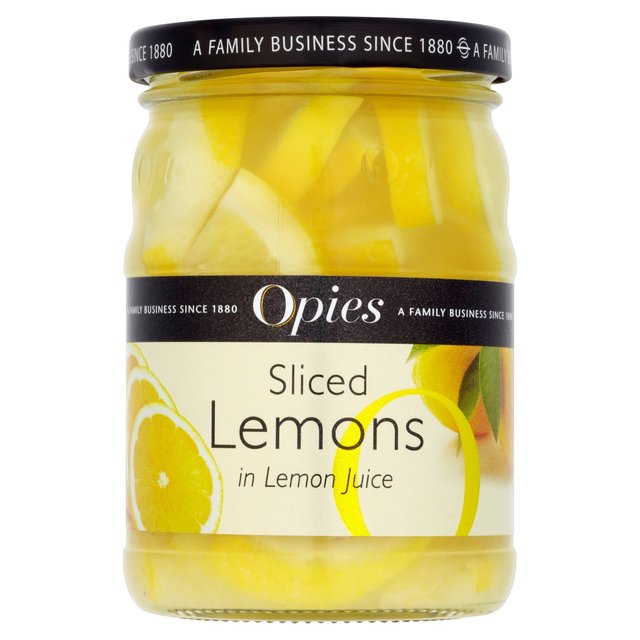 Opies Sliced Lemons in Lemon Juice