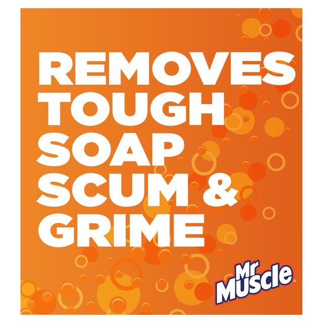 Mr Muscle Platinum Antibacterial Bathroom Spray Mandarin Accessories & Cleaning M&S   