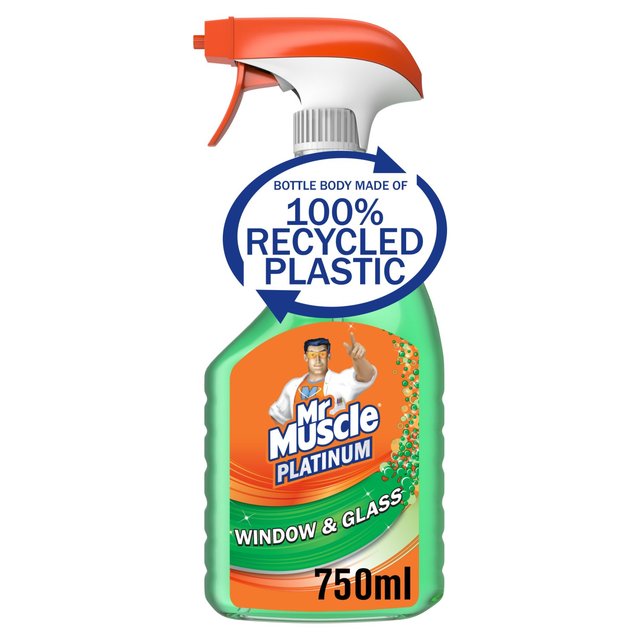 Mr Muscle Platinum Window & Glass Spray Accessories & Cleaning M&S Default Title  