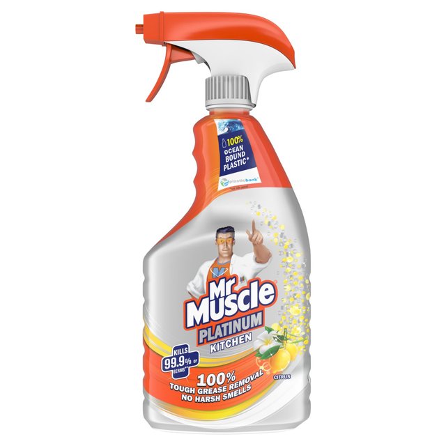 Mr Muscle Platinum Antibacterial Kitchen Spray Citrus