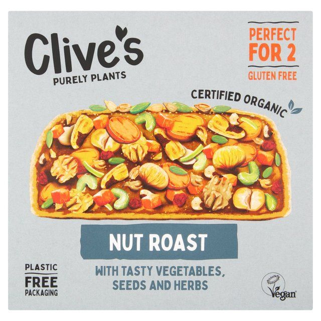 Clive's Organic Nut Roast (serves 2)