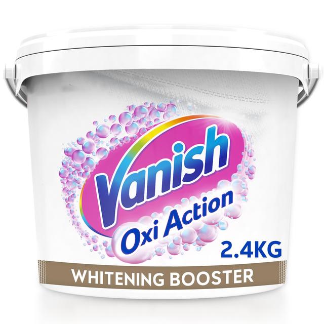 Vanish Oxi Action Fabric Stain Remover Powder Whites 2.4kg