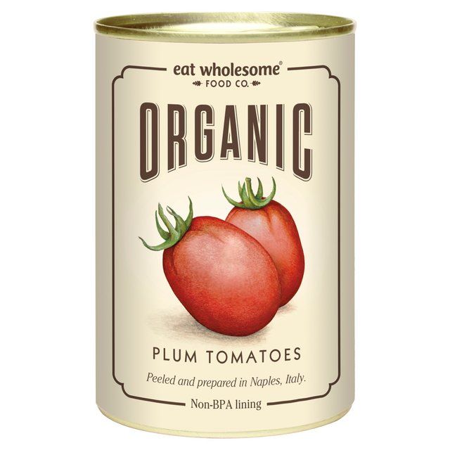 Eat Wholesome Organic Peeled Plum Tomatoes Food Cupboard M&S Default Title  