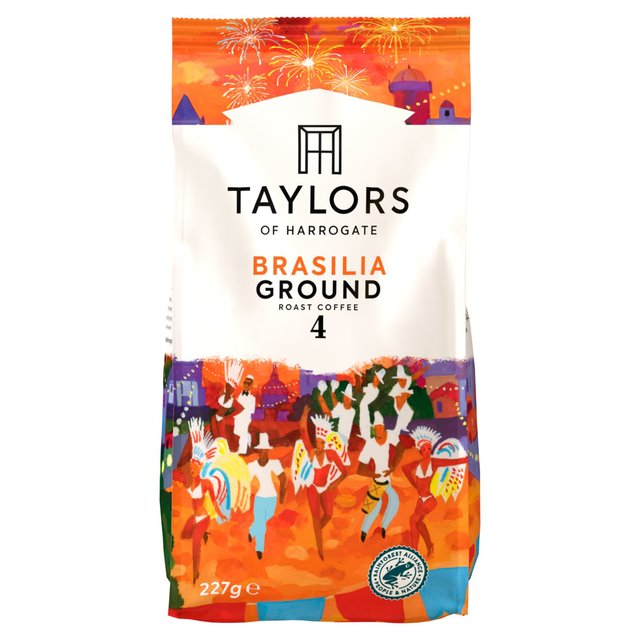 Taylors Cafe Brasilia Ground Coffee Tea M&S   